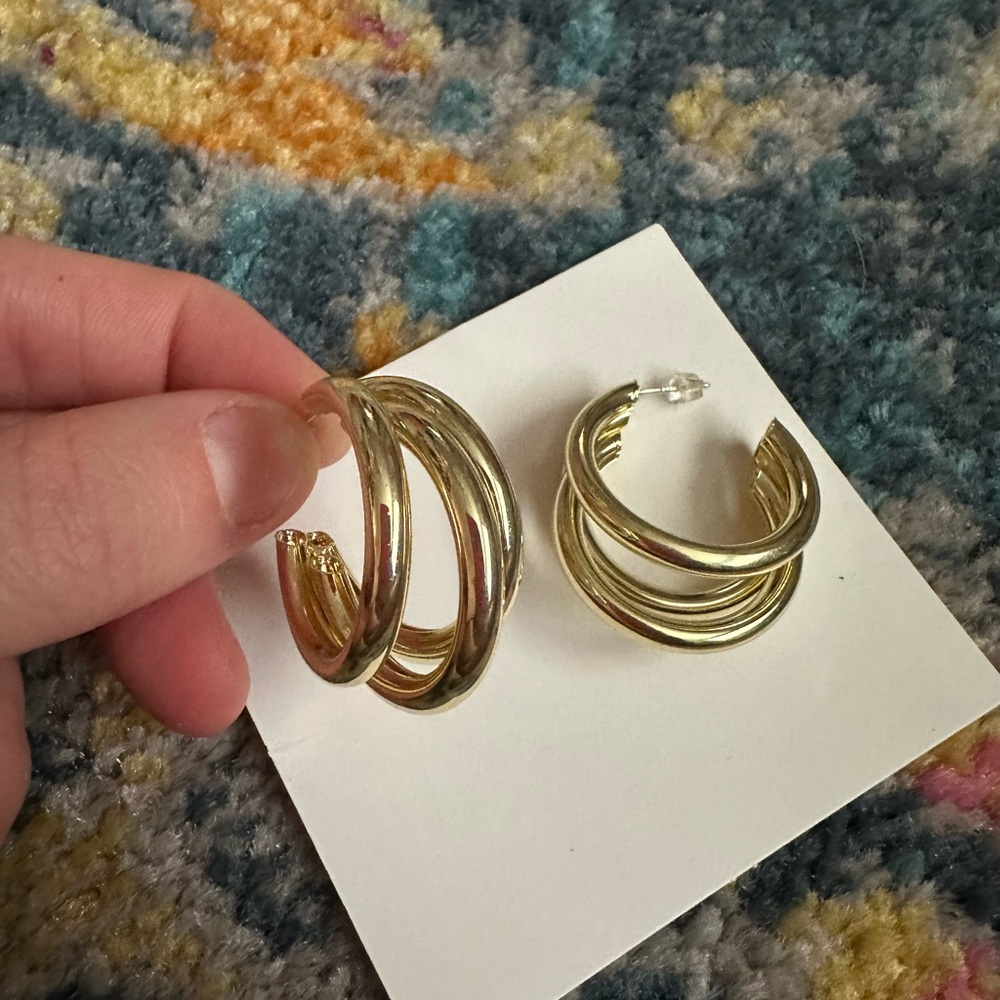 Hoop earrings